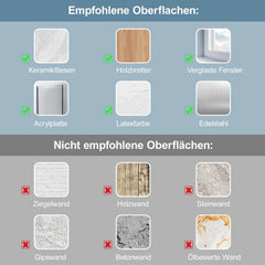 Sonnewelt Klebefliesen Selbstklebend 10er Set Streifen Mosaik