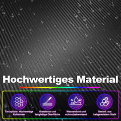Sonnewelt Gaming Schreibtisch Gaming Tisch 120/140cm mit LED Fernbedienung