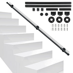 Sonnewelt Handlauf Treppe Edelstahl Handlauf Schwarz