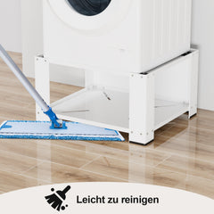 Sonnewelt Waschmaschinen Untergestell mit Ablage bis 150kg