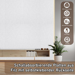 Sonnewelt Akustikplatten Wandakustik 120x60cm 4/8x