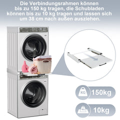 Zwischenbaurahmen für Trockner und Waschmaschine
