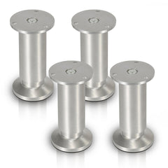 Sonnewelt 4er Set Möbelfüße Aluminium Höhenverstellbar